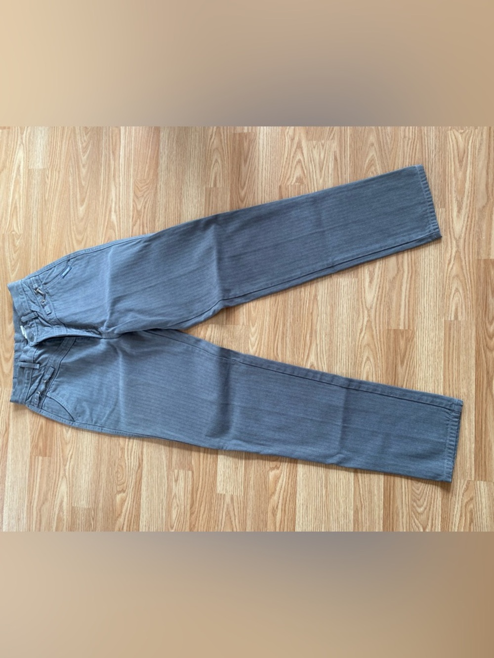 Rockies Gray Straight-Leg Jeans Snaffle Bit detailing